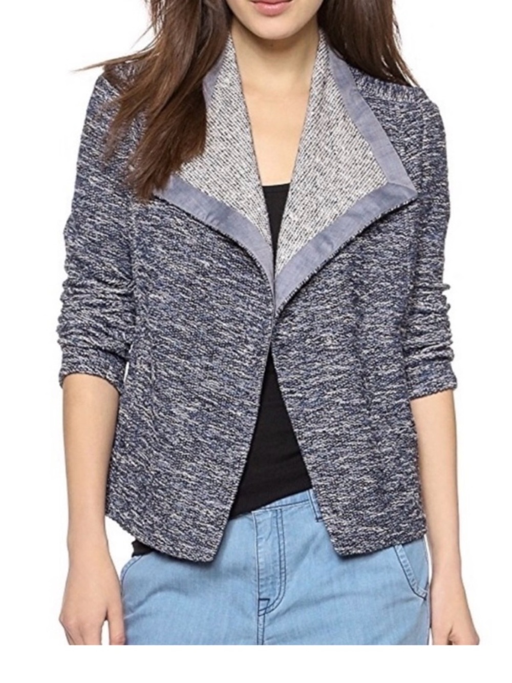 Vince drape neck blazer